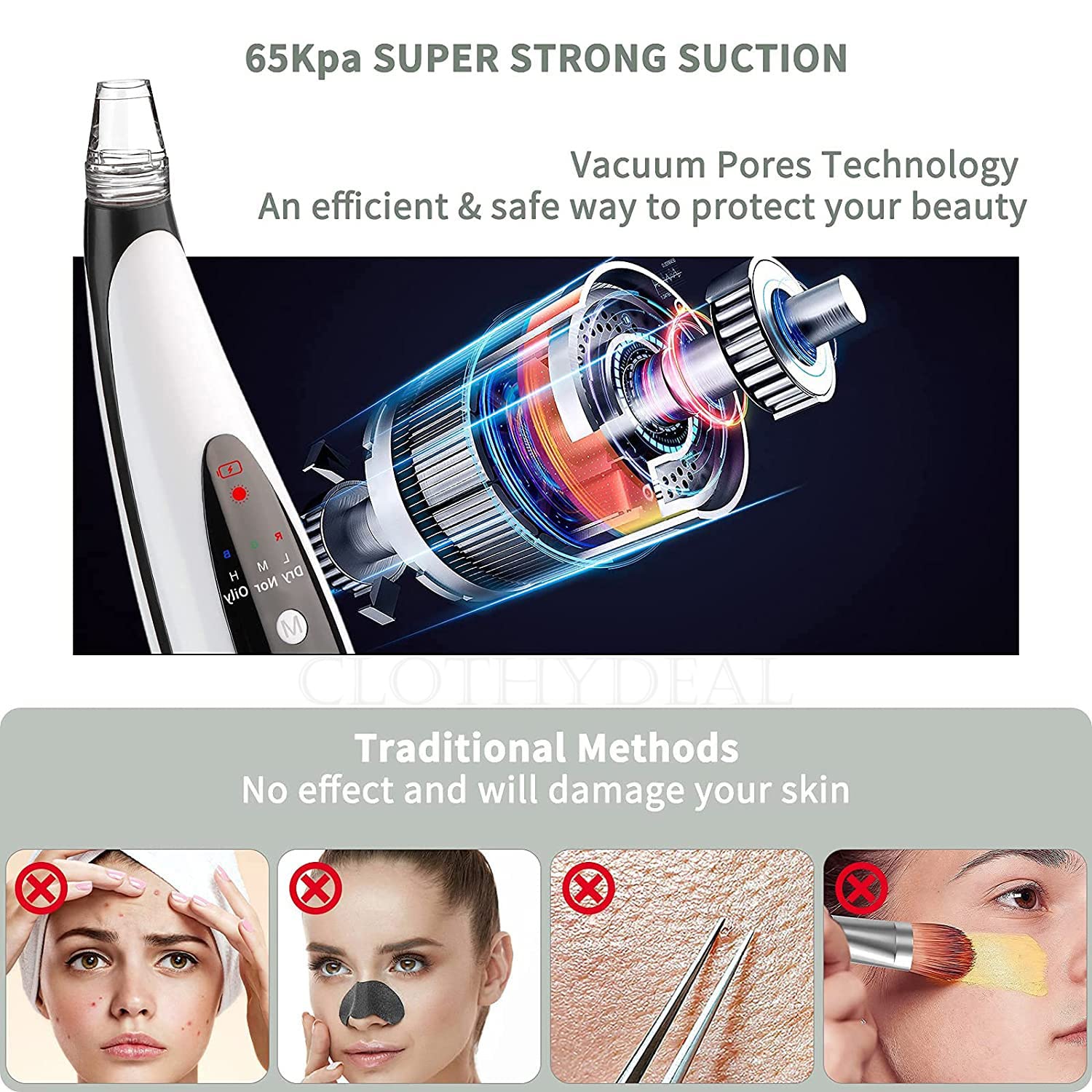 Mini USB Blackhead Remover - second image
